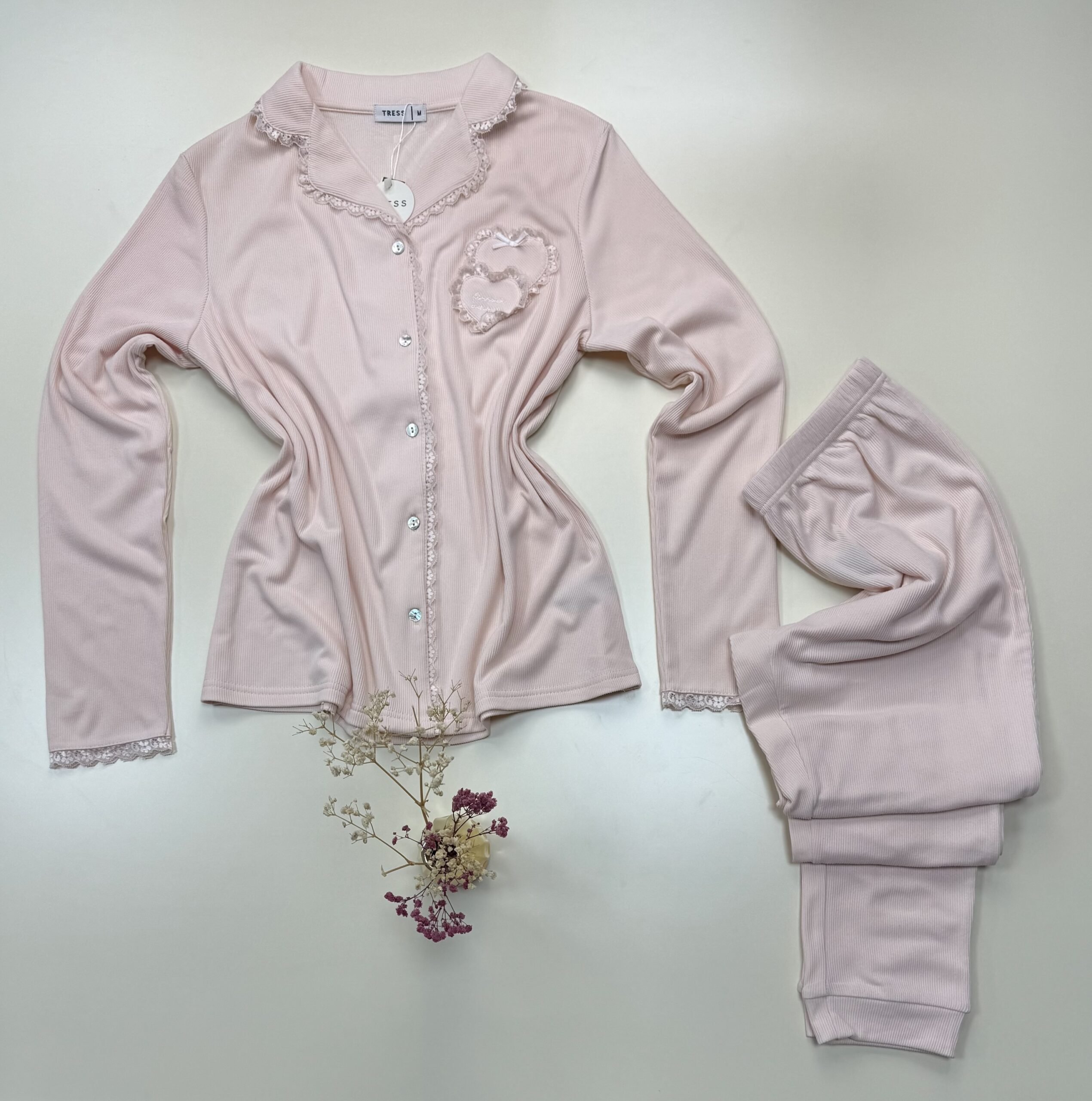 Pyjama boutonné "Rose" – Image 2