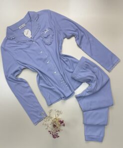 Pyjama boutonné "Bleu"