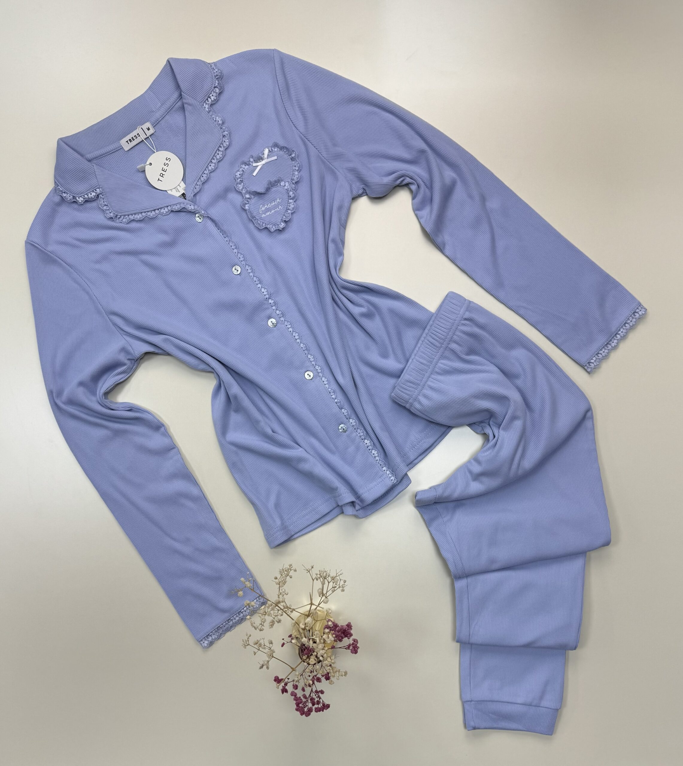 Pyjama boutonné "Bleu"