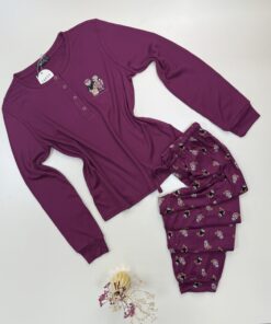 Pyjama manche longue "Cerise"