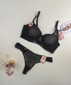 Ensemble 2pcs H Push up "Noir"