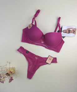 Ensemble 2pcs H Push up "Fushia"