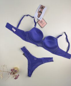 Alternative view of Ensemble 2pcs H Push up "Violet"