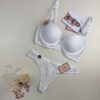 Ensemble 2pcs H Push up "Blanc"