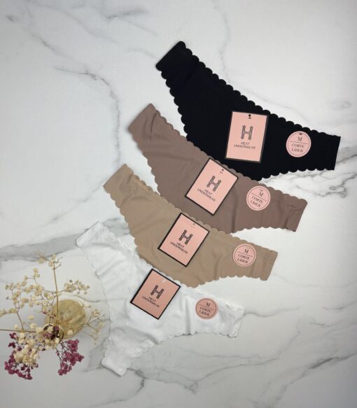 Pack de 4 culottes invisible - H -