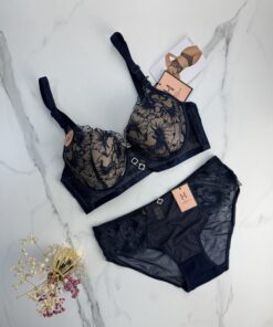 Ensemble 2 pcs H " Bleu nuit "