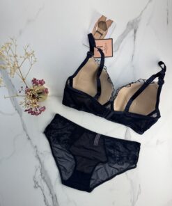 Alternative view of Ensemble 2 pcs H " Bleu nuit "