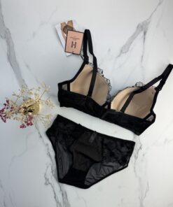 Alternative view of Ensemble 2 pcs H " Noir "