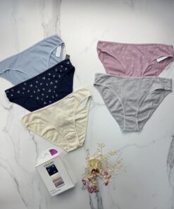 Pack de 5 culottes " multi fleurs "