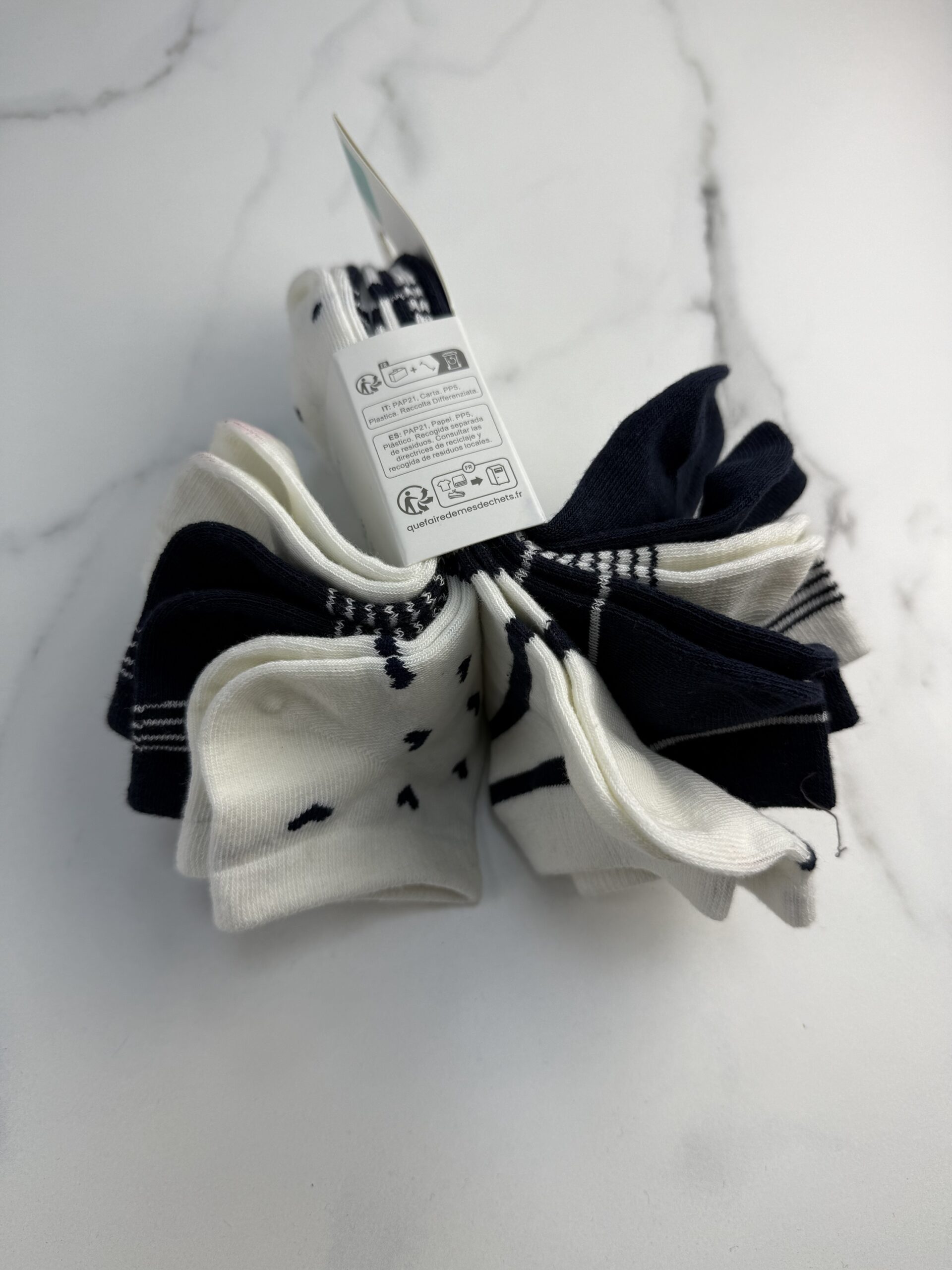 Pack de 7 chaussettes primark " Navy  " – Image 2