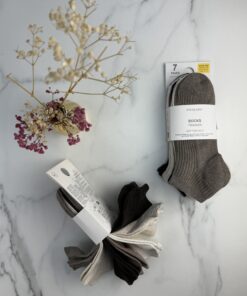 Pack de 7 chaussettes primark " Oatmeal marron "