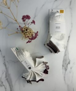 Pack de 7 chaussettes primark " White couleurs  "