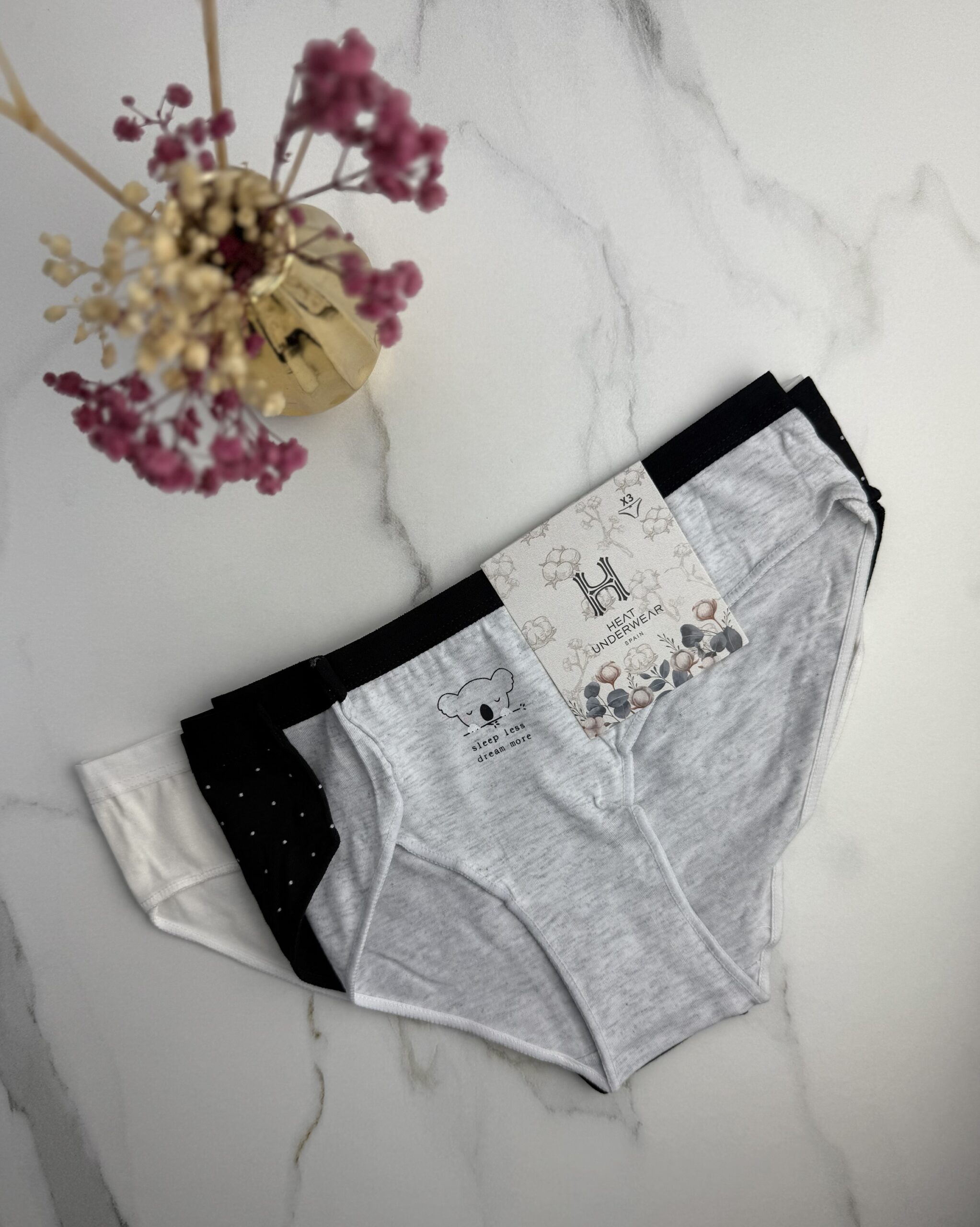 Pack de 3 culottes H