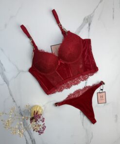 Ensemble 2pcs H  " Rouge "
