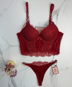 Alternative view of Ensemble 2pcs H  " Rouge "
