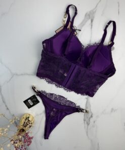 Alternative view of Ensemble 2pcs H  " Violet "