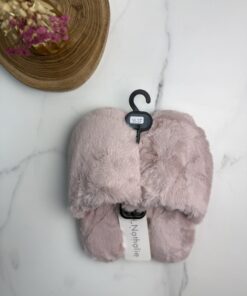 Alternative view of Pantoufle ferme h-nathalie " Rose "