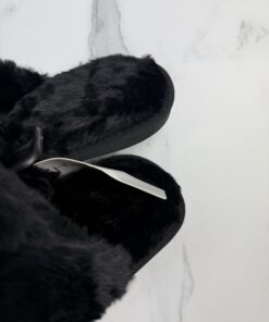 Alternative view of Pantoufle ferme h-nathalie " Noir "