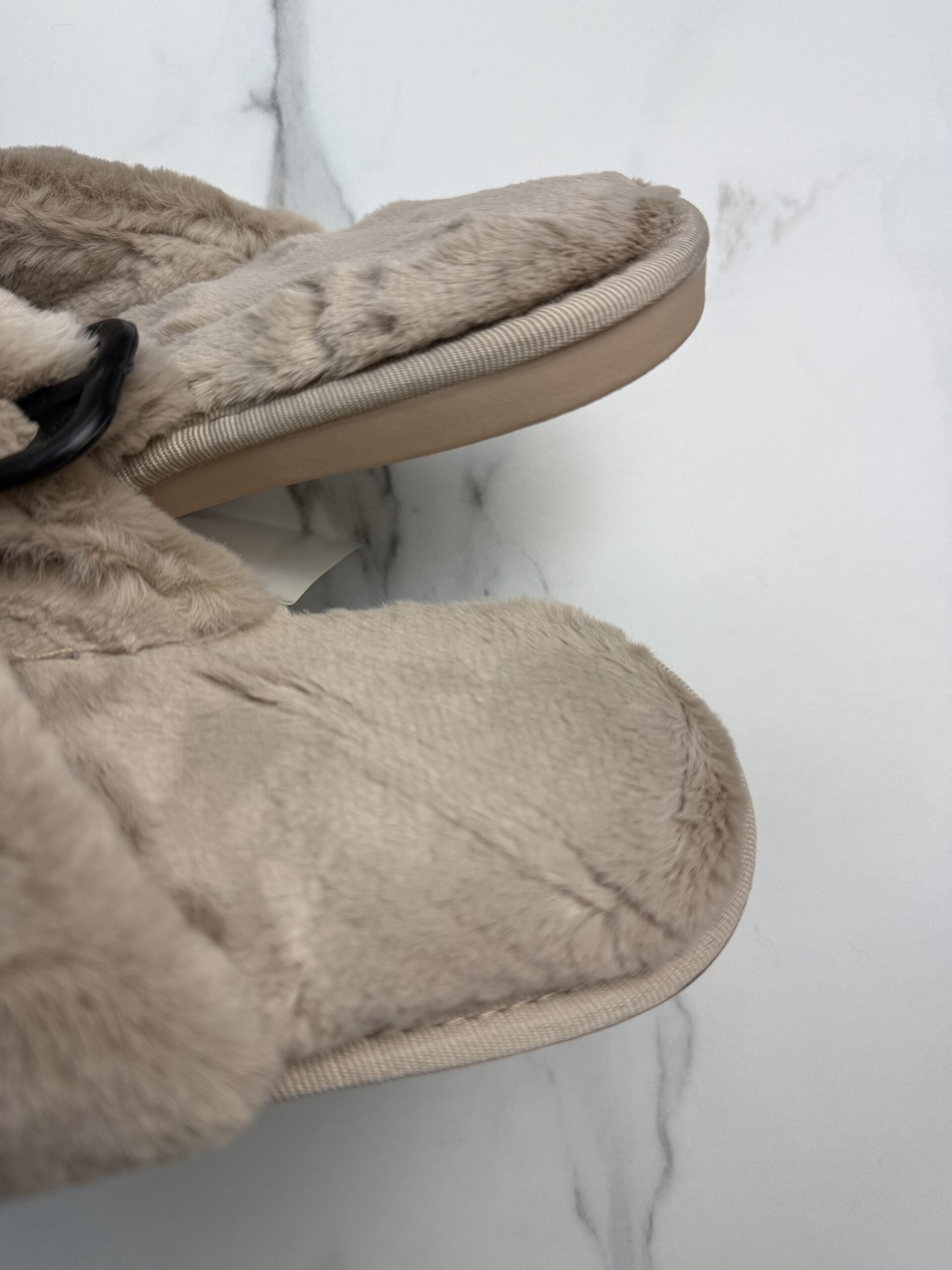 Pantoufle ferme h-nathalie " Beige " – Image 3
