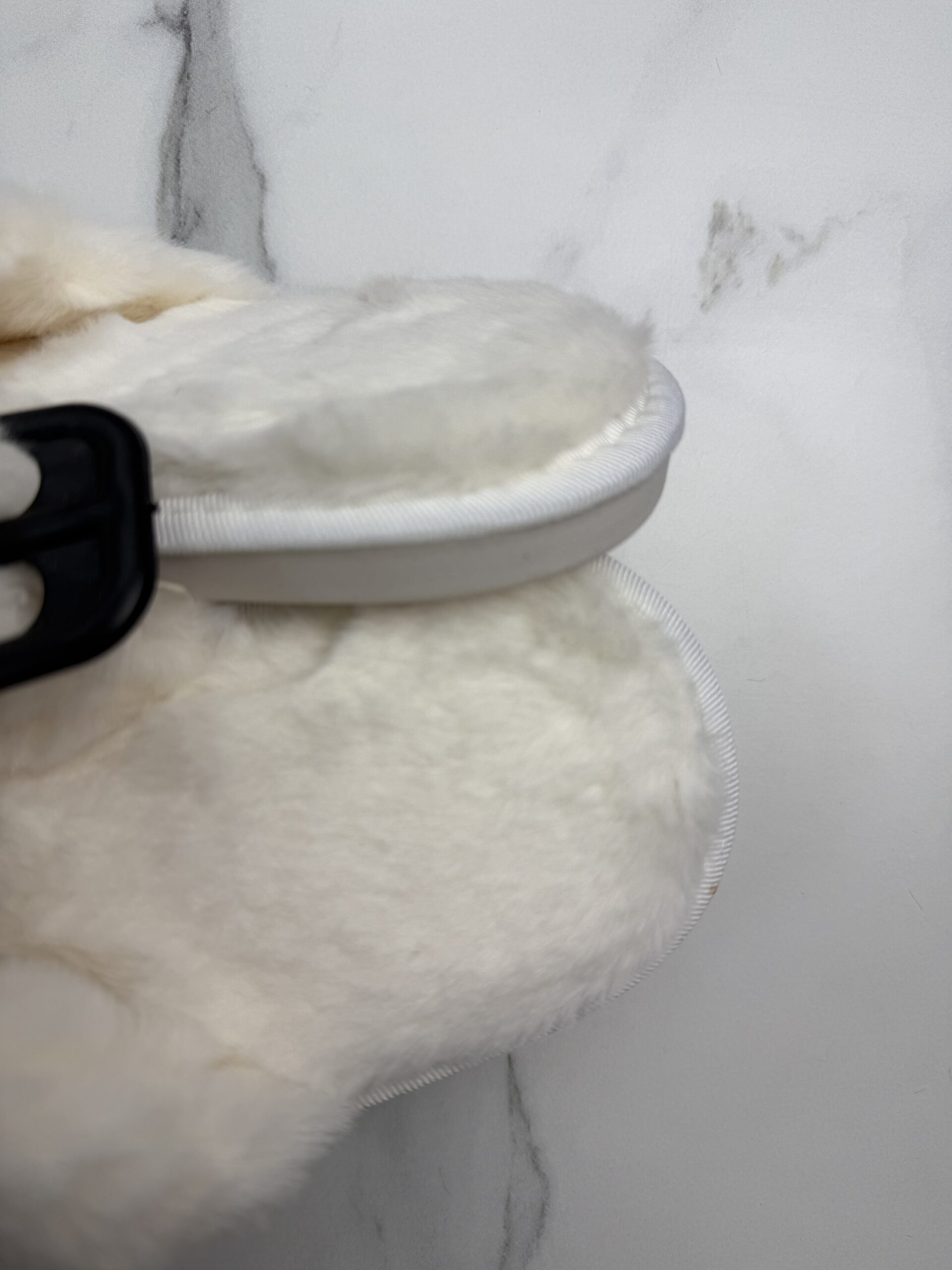 Pantoufle ferme h-nathalie " Blanc " – Image 2