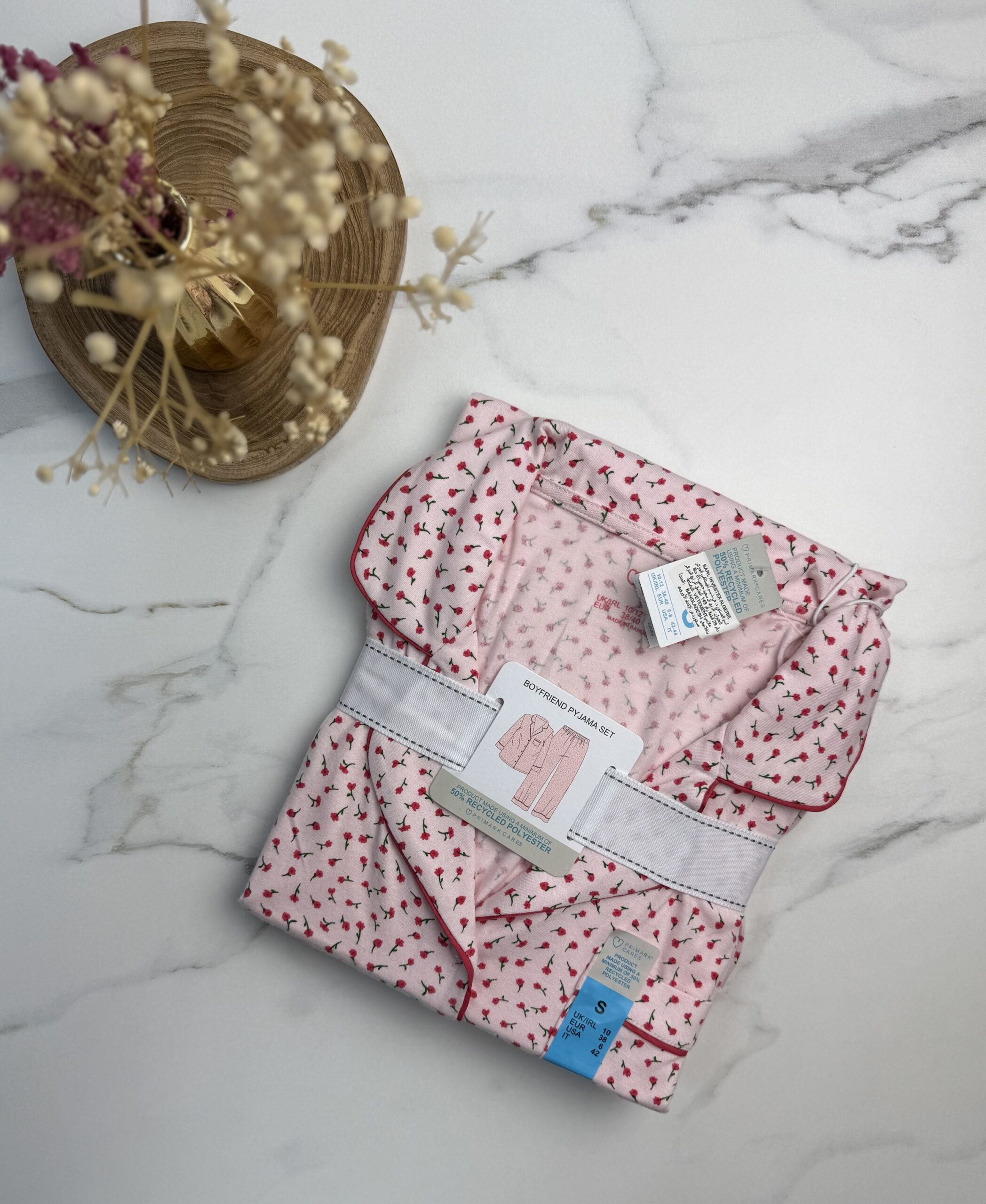 Pyjama Boutonnée à fleurs- Primark - – Image 2