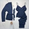 Pyjama 3 pcs " Bleu "
