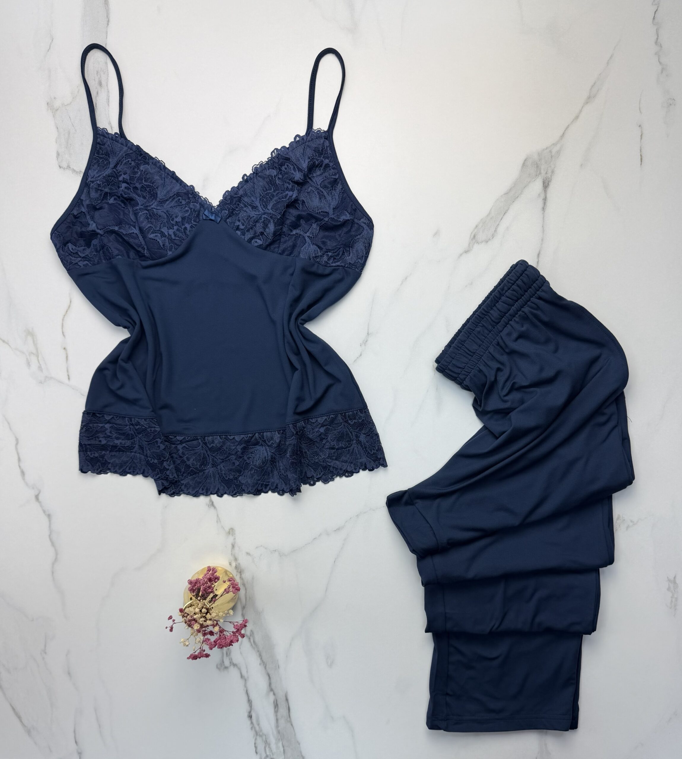 Pyjama 3 pcs " Bleu " – Image 4