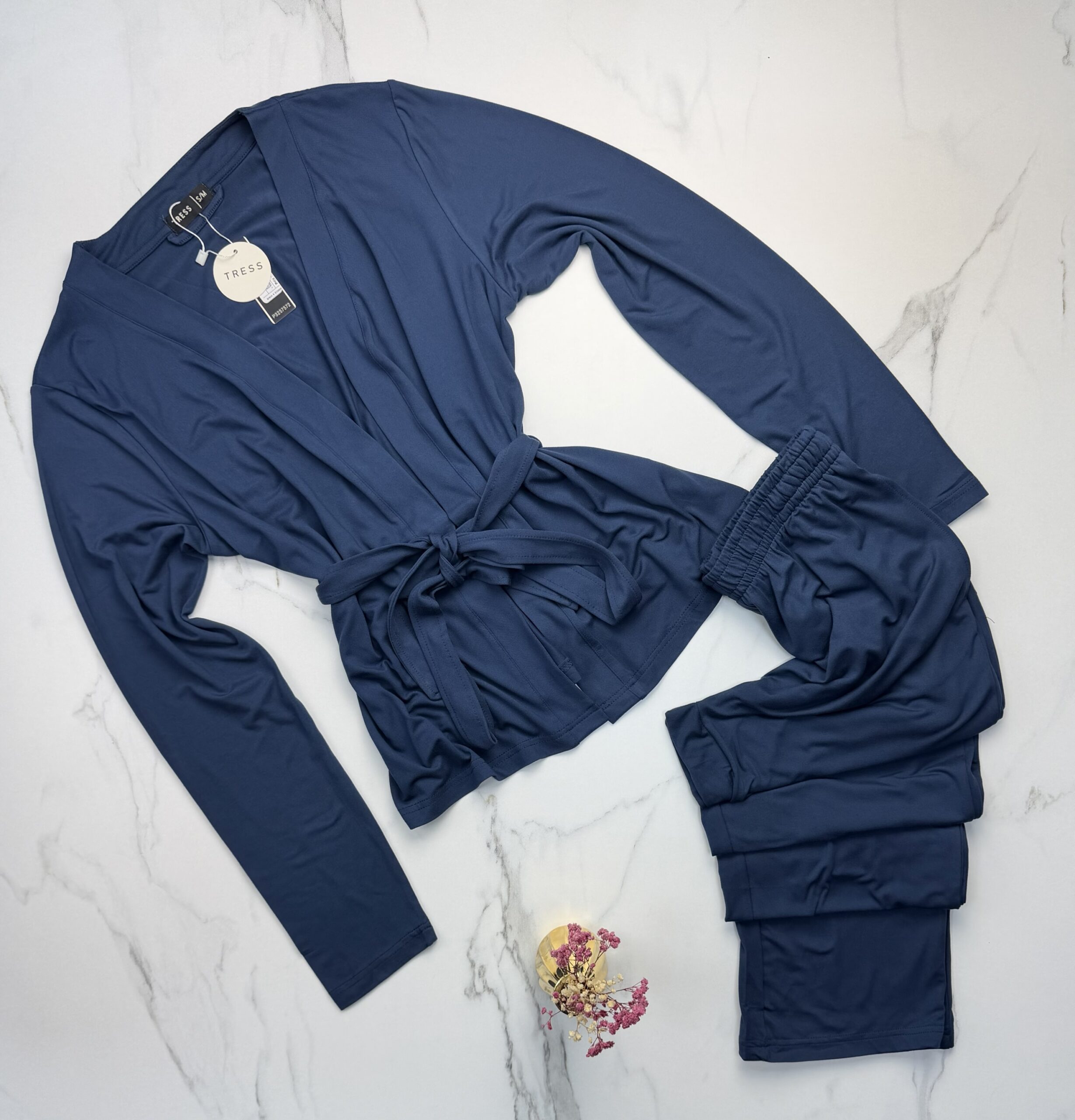 Pyjama 3 pcs " Bleu " – Image 3