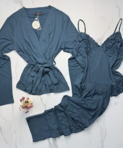 Alternative view of Pyjama 3 pcs " Vert "