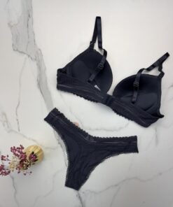 Alternative view of Ensemble 2 pcs " Gris "Push Up