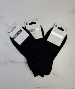 Alternative view of Pack de 3 chaussettes – Tress – Black
