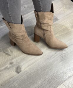 Alternative view of Bottine "Beige"