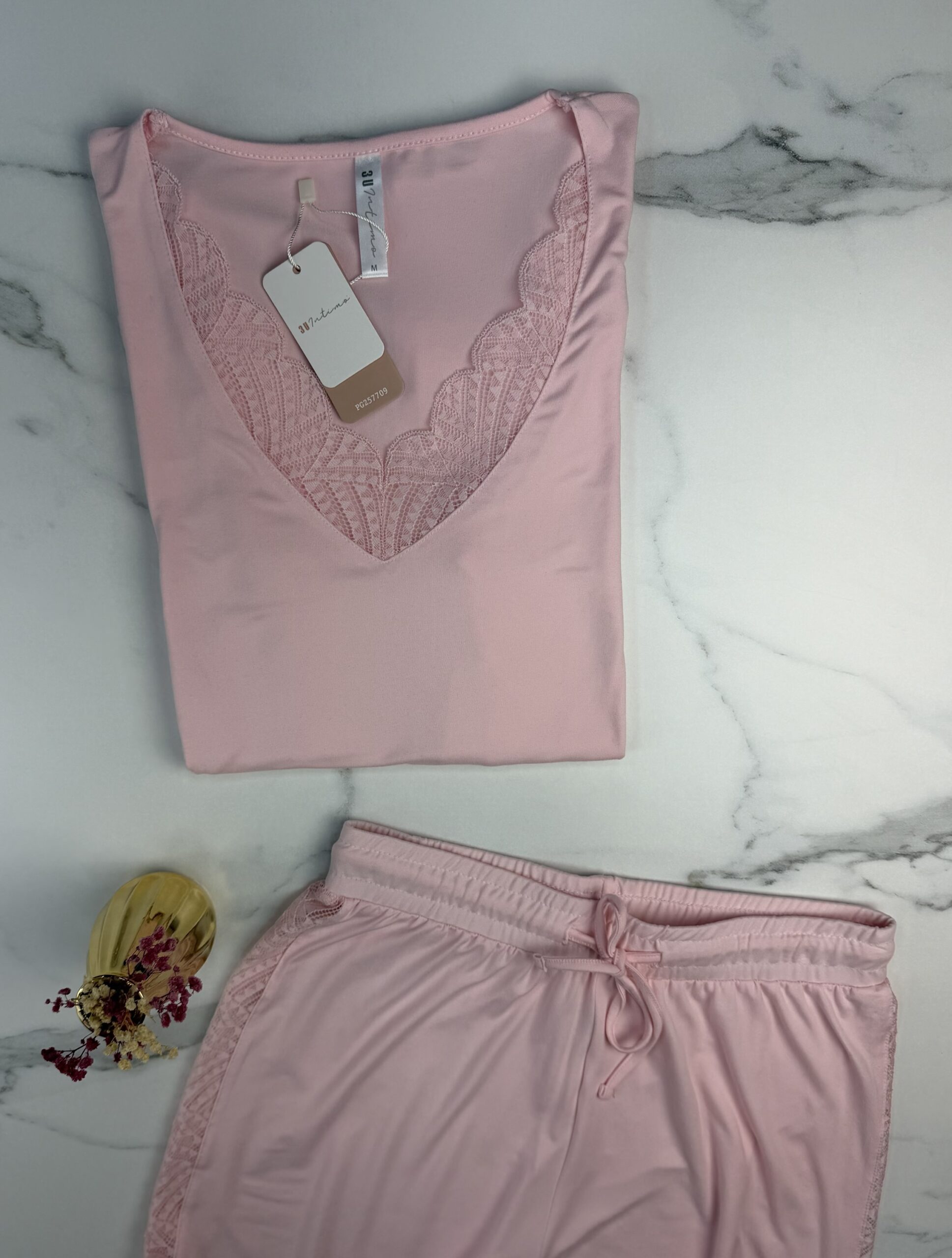 Pyjama haut manche longue " Rose " – Image 5