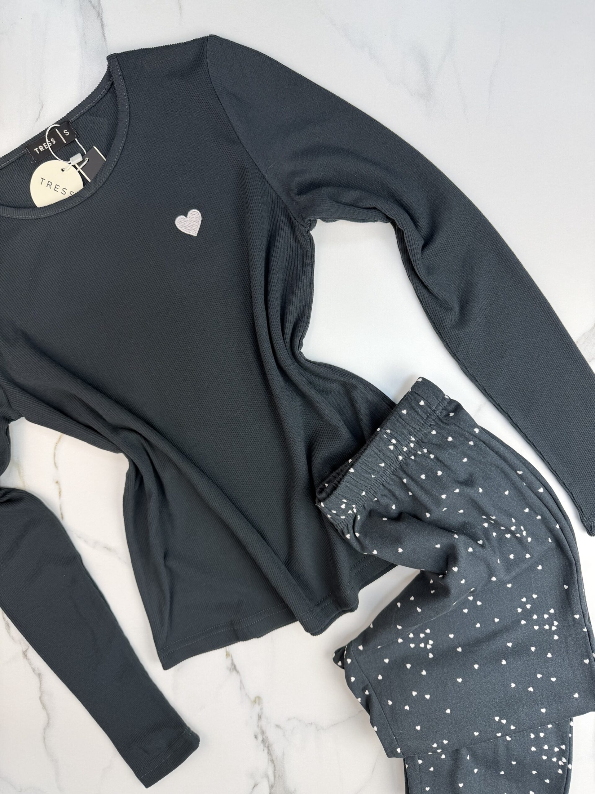 Pyjama haut manche longue " Noir " – Image 4