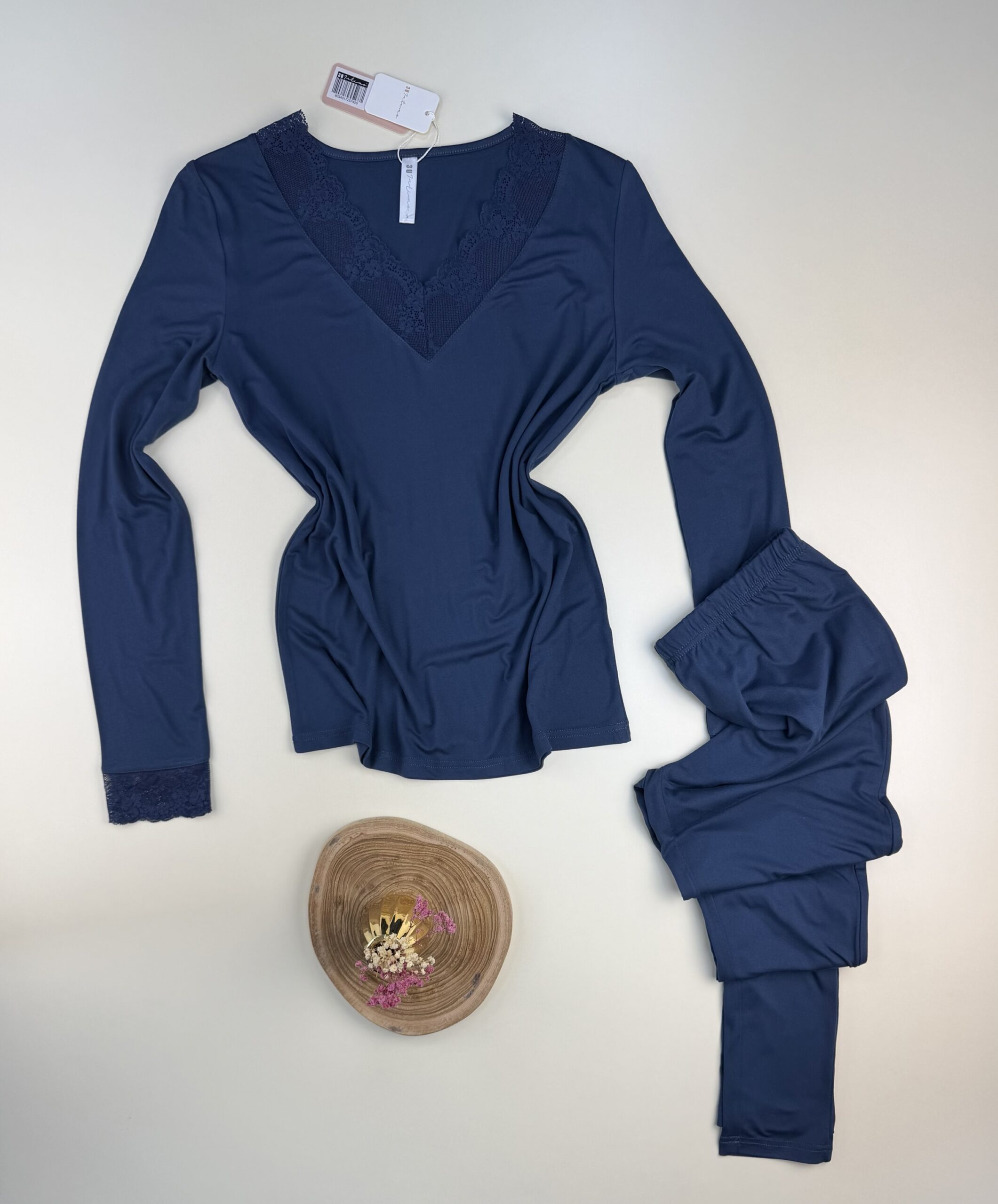 Pyjama haut manche longue " Bleu " – Image 3