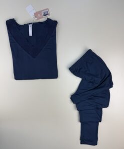 Alternative view of Pyjama haut manche longue " Bleu "