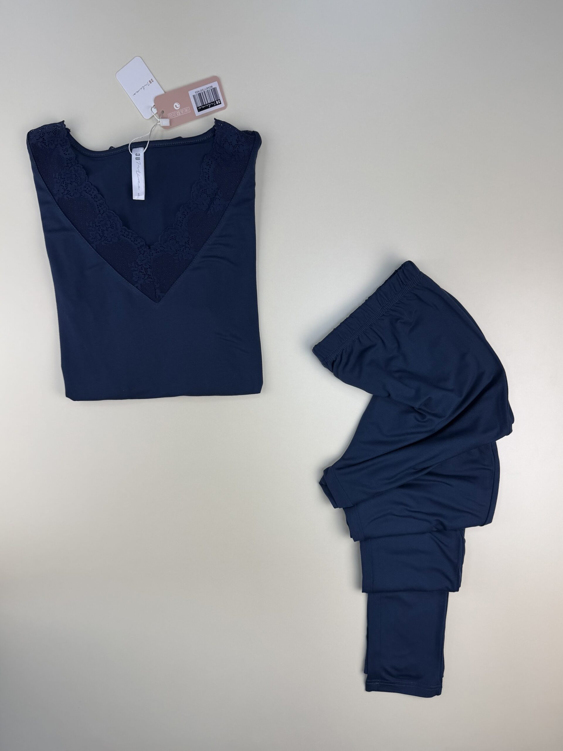 Pyjama haut manche longue " Bleu " – Image 2