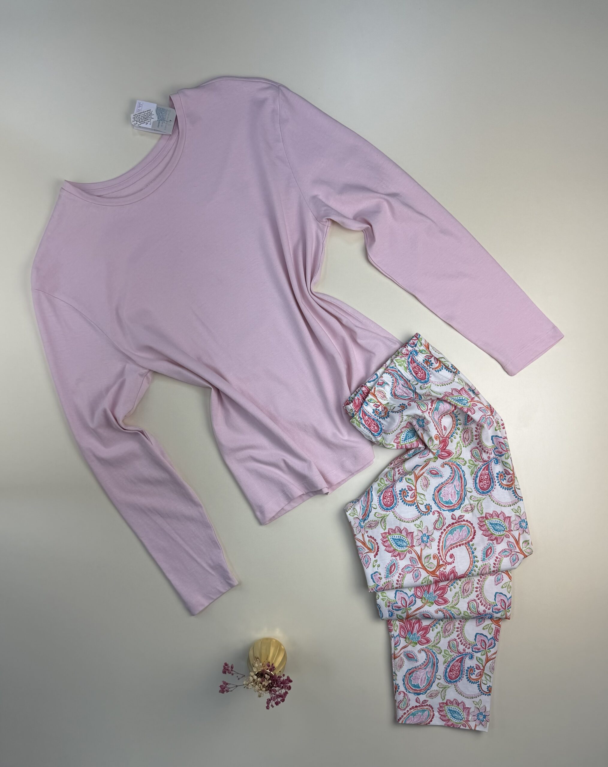 Pyjama haut manche longue - Primark - Pink