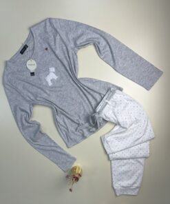 Pyjama haut manche longue " Gris "