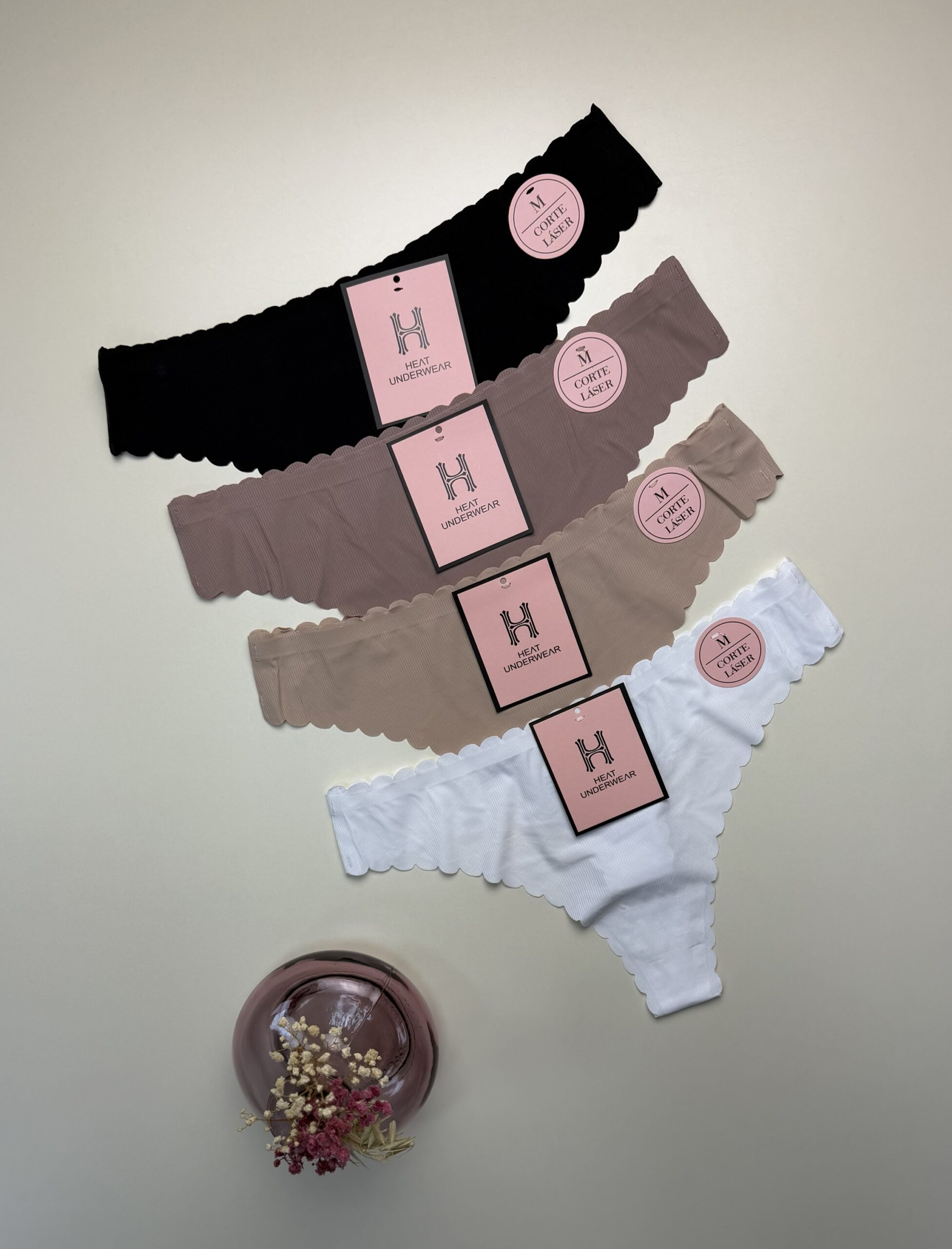 Pack de 4 culottes invisible - H -