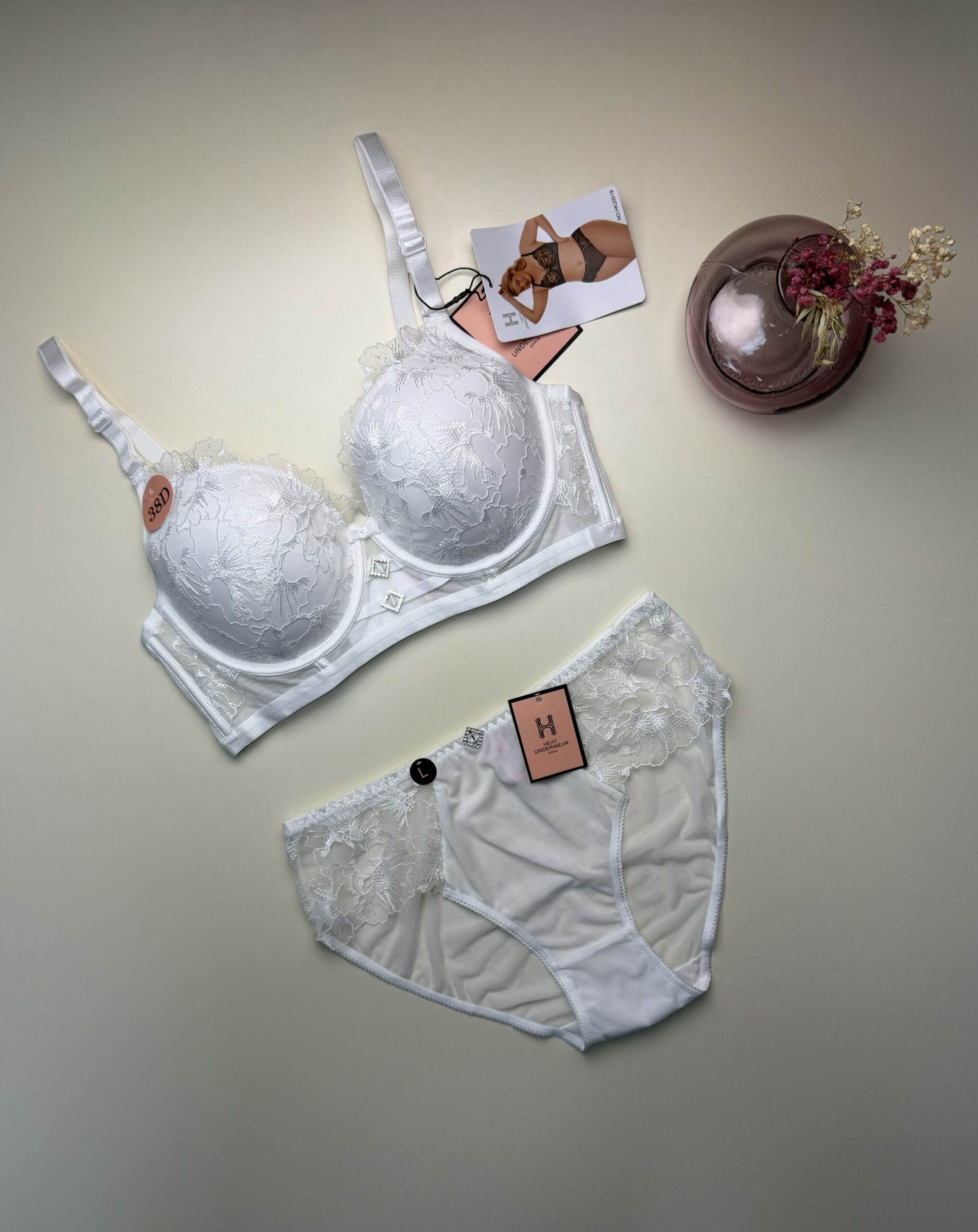 Ensemble 2 pcs H " Blanc "