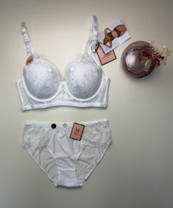 Alternative view of Ensemble 2 pcs H " Blanc "