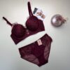 Ensemble 2 pcs H " bordeaux "