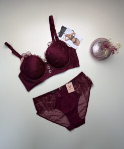 Ensemble 2 pcs H " bordeaux "
