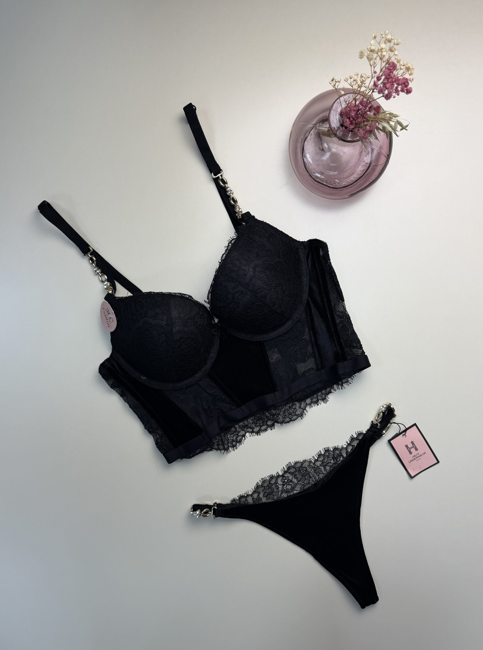 Ensemble 2pcs H " Noir "