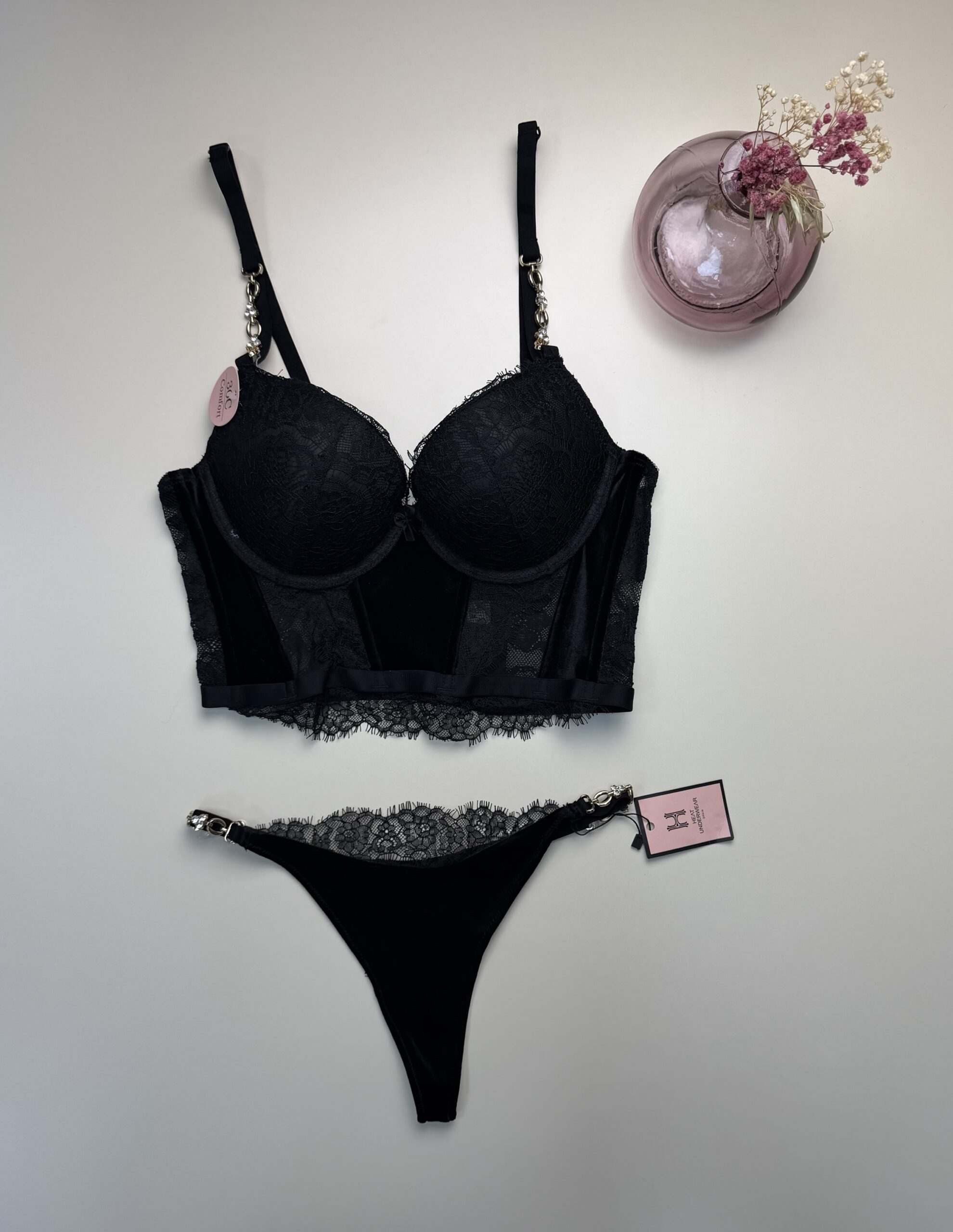Ensemble 2pcs H " Noir " – Image 3