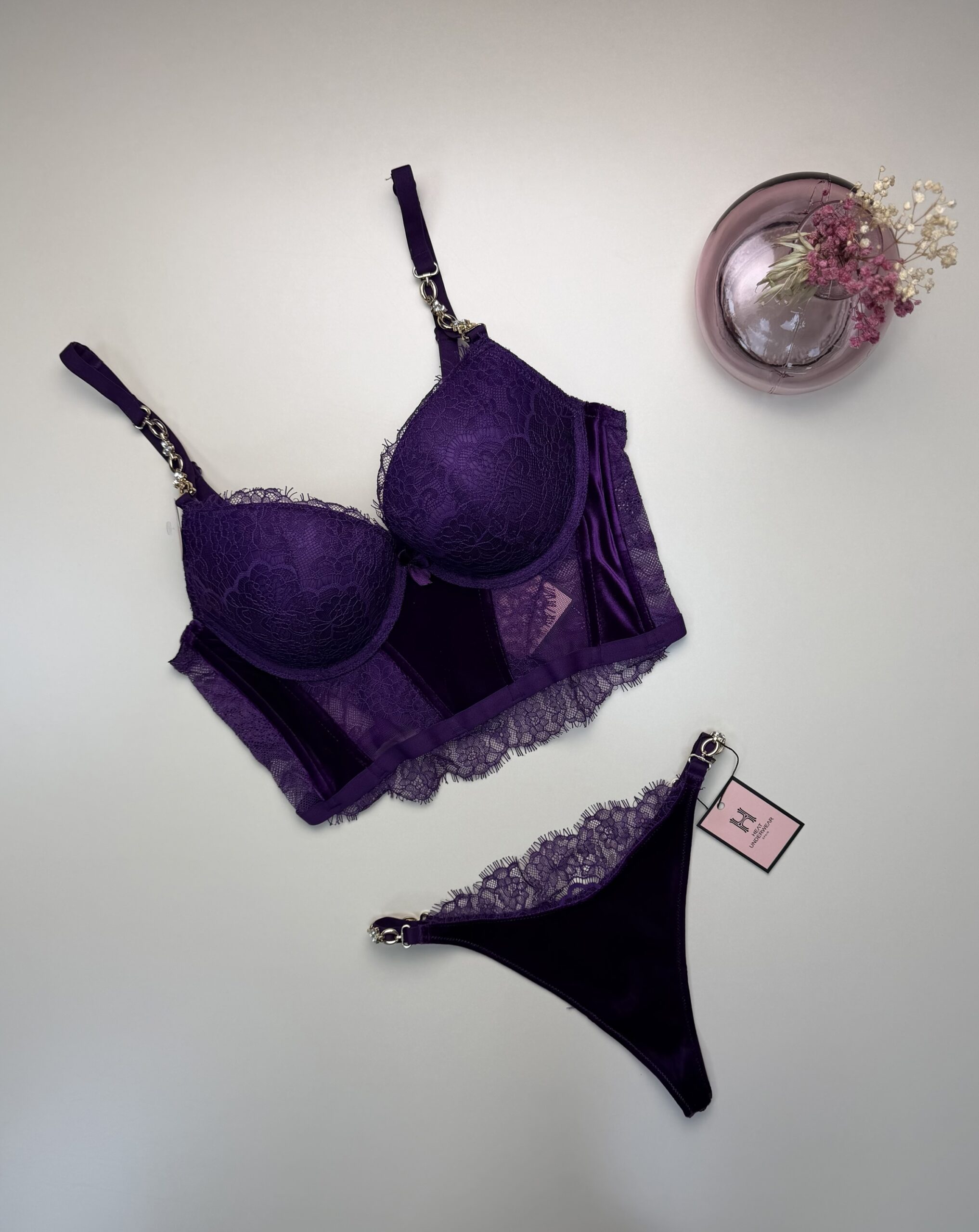 Ensemble 2pcs H " Violet "