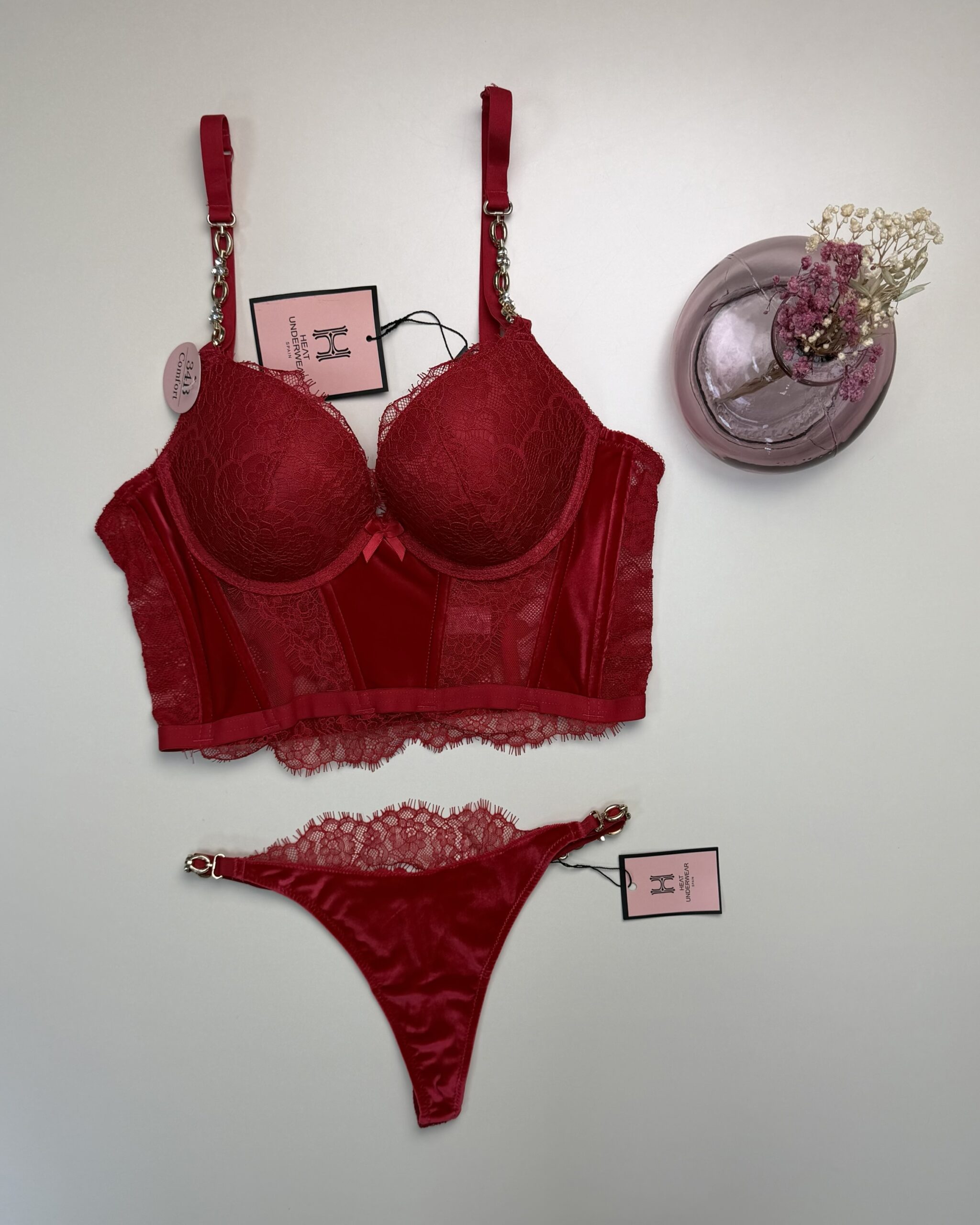 Ensemble 2pcs H " Rouge " – Image 2