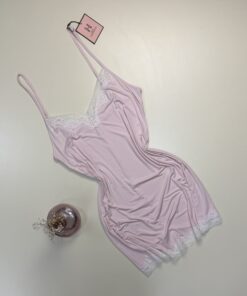 Alternative view of Ensemble nuisette peignoir "Rose"
