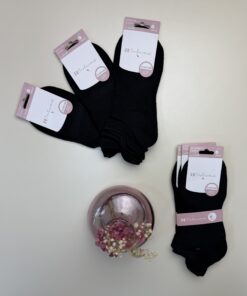 Pack de 3 chaussettes – Tress – Black